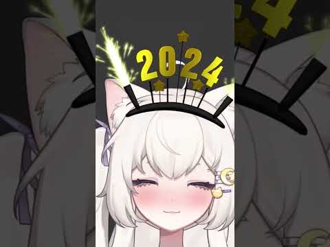 HAPPY NEW YEARS! 🥂💕 #vtuber #shorts