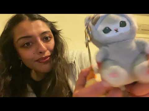 1-Minute ASMR | ★ Showing You My Bag Charms ★