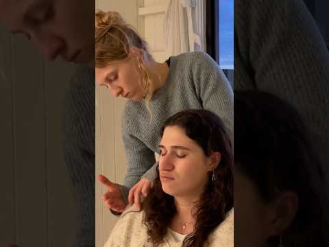 Sweeping away any excess energy #asmr #reiki