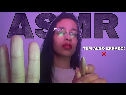 ASMR | EXAME DOS NERVOS CRANIANOS, mas está TUDO ERRADO com você! 🧠❌