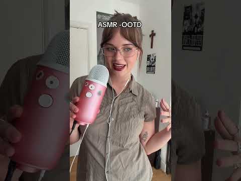 ASMR OOTD #asmr #ootd #theendofoakstreet #asmrsounds #shorts