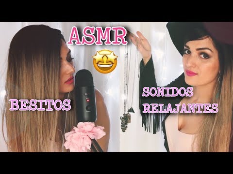 ASMR | DUERME CON ESTOS SONIDOS RELAJANTES ,MIS BESOS Y MI VOZ