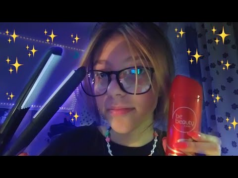 асмр✨ справжня перукарня💇🏽‍♀️// рольова гра *стрижка, укладка*