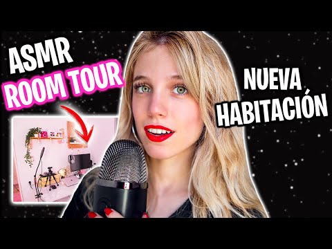 ASMR ROOM TOUR 💤 (TAPPING EN MI NUEVA HABITACIÓN)