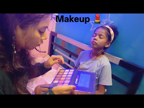 Asmr Doing Relaxing Makeup 💄 To Bharti💆‍♀️|😊