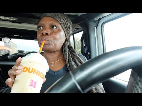Blended Vanilla Ice Coffee | Chick Fa La Free Food | vlog41.