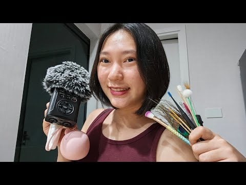 ASMR ปั่นหู เสียงปาก เคาะของ กระซิบพูดเป็นเพื่อนคุย 1 ชั่วโมงเต็ม 🗣