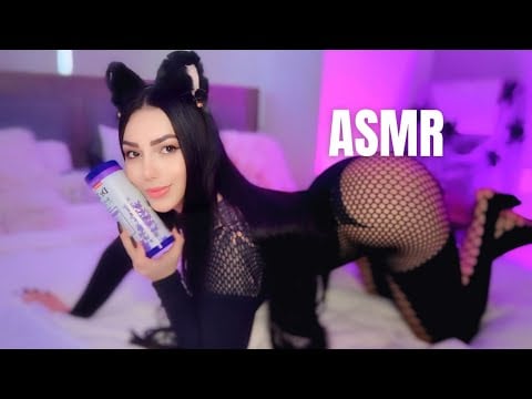 ASMR💆SPA para HOMBRES 🌿👀🐈‍⬛ Roleplay en español 🖤🎃