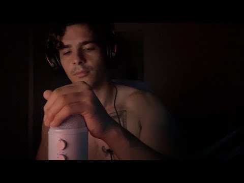 ASMR No Foam Cover Mic Triggers(mic gripping, mic scratching, mic tapping)