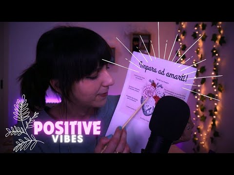 ASMR 💜 PENSIERI POSITIVI per te