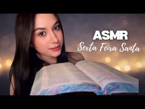 ASMR Especial de Páscoa | Uma Leitura Para Sentir o Sacrifício de Cristo ✝️