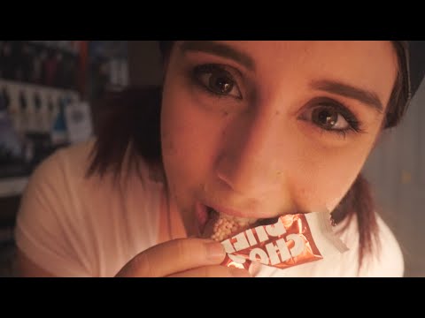 [ASMR] Korean Snack Box (Crinkling | Eating Sounds | Korean/English)