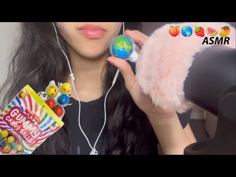 Eating Planet Earth Gummies| ASMR | eating