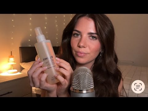 ASMR Gentle Skincare & Positive Affirmations for Deep Sleep
