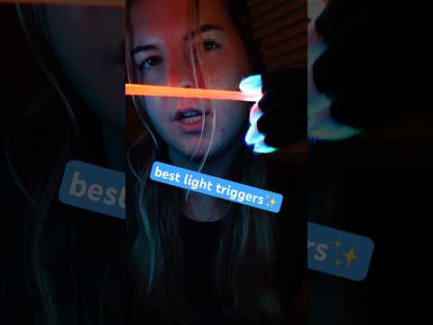 light triggers to help you tingleeeee✨ *full video linked* #asmr #visualasmr #lightsaber
