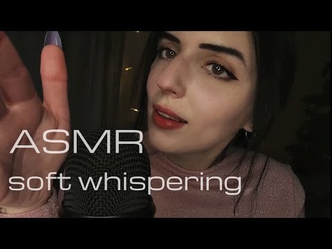 ASMR soft whispering trigger words for your sleep~ (new Blue Yeti mic testing)