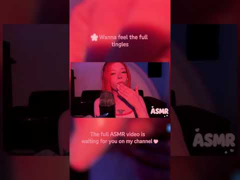visuals and mouthsounds fast and aggressive ASMR SHORT video!