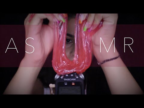 ASMR / SLIME on the Mic 🎙 ve Rahatlatıcı Triggerlar 💤