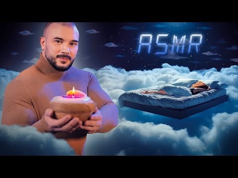 ASMR Relaxing Facial Treatment 💆🏻‍♂️ Deep Sleep Whispers - Safe Male Personal Attention