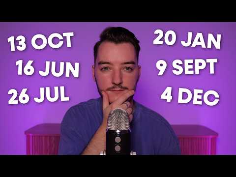 ASMR You Can Only Go to Sleep if I Say Your Birthday