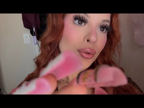 ASMR Fixing Your Hair While Camera Tapping ✨ (Long Nails)