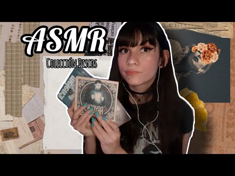 ASMR | MI COLECCIÓN DE DISCOS | asmr español | Whispering