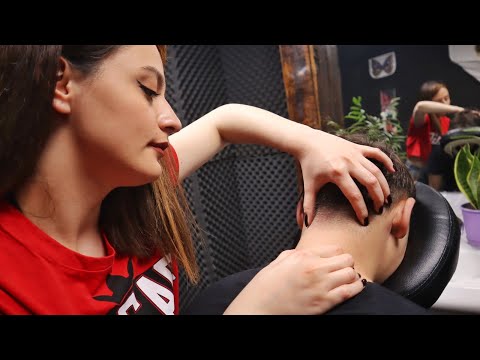 ASMR 🌙RELAXING CHAIR MASSAGE | SLEEP THERAPY FROM ''MELEK''