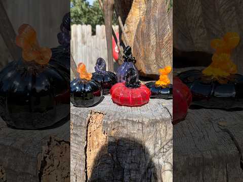Handmade Glass Pumpkins 🎃👻