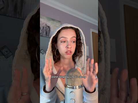 asmr singing you to sleep #asmr #asmrsinging