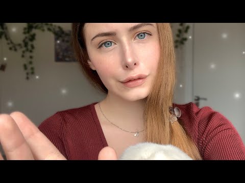 ASMR ~ slow mouth sounds // hand movements 