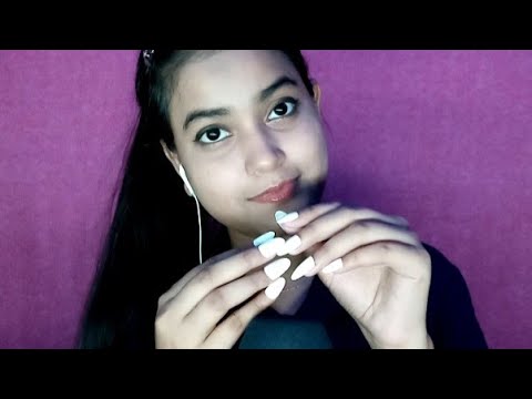 Fast ASMR with long nail (tapping, scartching, etc)
