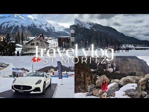 Weekend in St Moritz | Switzerland Vlog 🇨🇭 | Snow Polo
