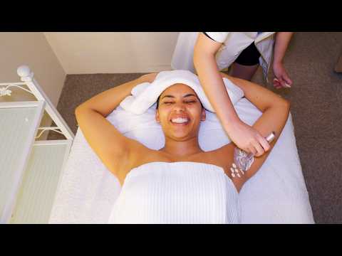 ASMR: Malaysian Chinese Underarm Darkness Removal Treatment and Facial Massage