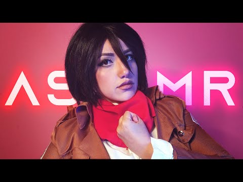 ASMR | MIKASA TREATING YOUR WOUNDS 🤕 | SHINGEKI NO KYOJIN COSPLAY ROLEPLAY | ATTACK ON TITAN RP