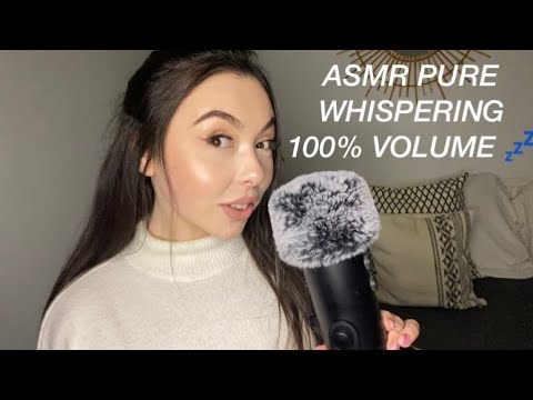 ASMR 100% VOLUME CLICKY WHISPER RAMBLE