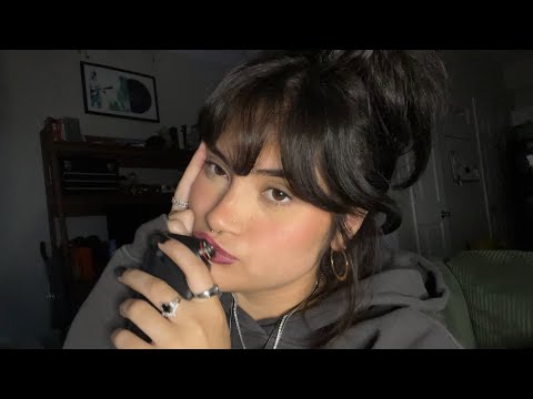 ASMR | Tascam Tongue Slurps + Face Touching ❤︎
