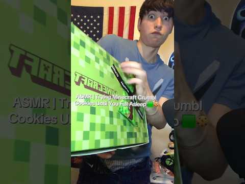 ASMR | New Minecraft Crumbl Cookie Tasting