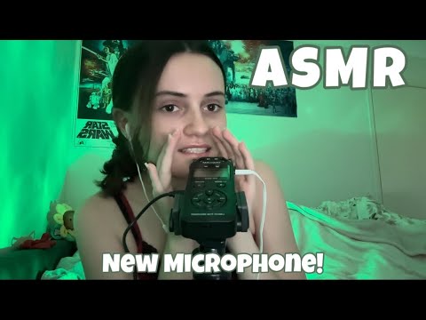 ASMR with NEW TASCAM MICROPHONE