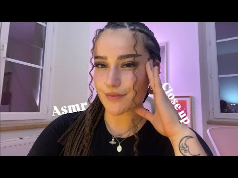 ASMR FR - Blabla chuchoté à coeur ouvert (close up intense) 