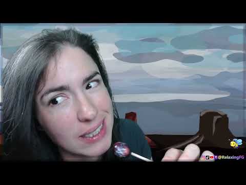ASMR - Blow Pop Close Up