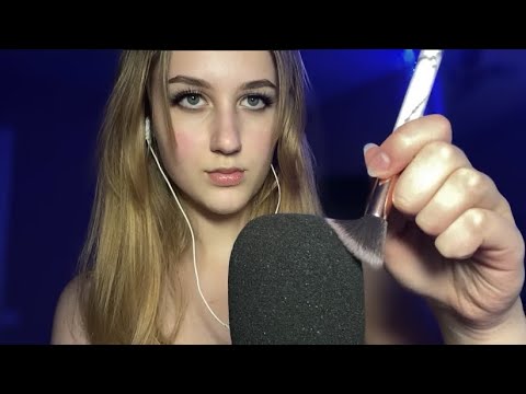 АСМР Кисточками по микрофону | Звуки рта | Тк-тк | ASMR Mic Brushing | Mouth Sounds | Tk-tk