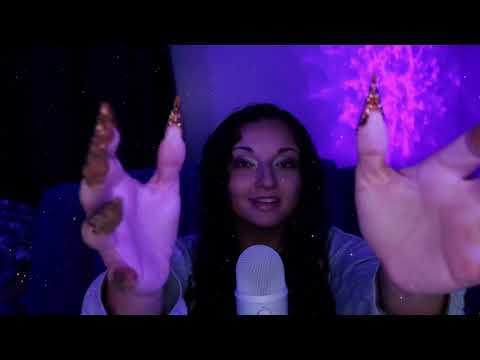 Blue Yeti ASMR Handmovements, Scratching, Up-close Whispering (no midroll ads)