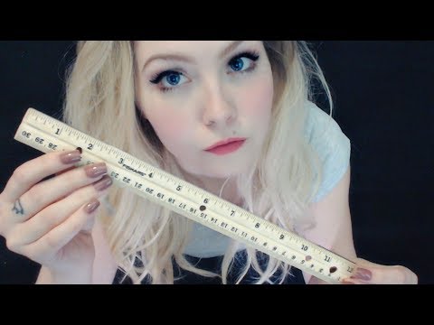 ASMR Measuring You (Inaudible Whispers) Keyboard Typing, Writing Sounds