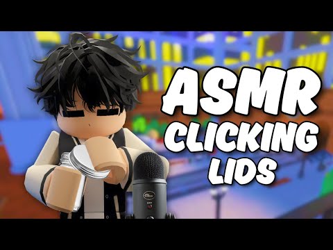 Roblox ASMR ~ FAST LID CLICKING (rambles, mouth sounds, ...) 🫙💤