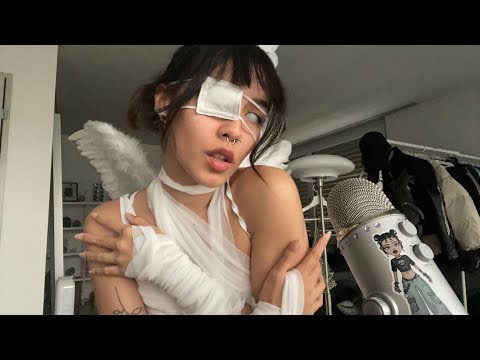 ASMR ☆ FALLEN ANGEL ROLEPLAY (halloween special)