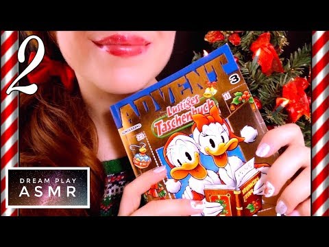 2🎅🏻 ★ASMR german★ my advent calendar - christmas comic | Dream Play ASMR