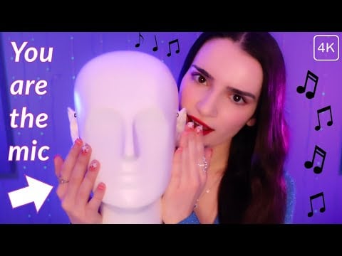 ASMR 🧜🏻‍♀️ 3D Singing & Humming IN YOUR EARS + Triggers 🤤 Mic   Scratching Tapping Massage FOR SLEEP