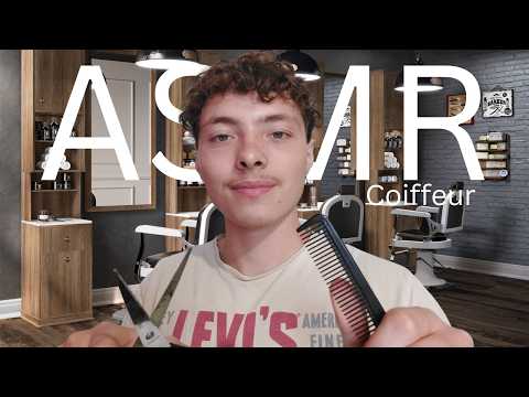 ASMR : Roleplay💇‍♂️Coiffeur la coupe PARFAITE💇‍♂️