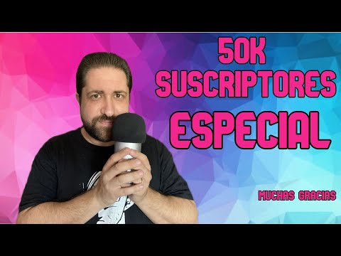 ESPECIAL 50K 🎧50 COSAS SOBRE MI en ASMR🎧