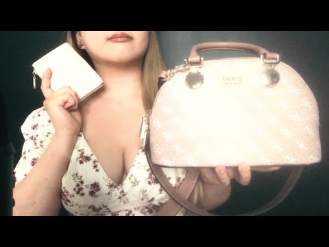 [ASMR] BAG/PURSE COLLECTION (TAPPING & SCRATCHING) ☁️